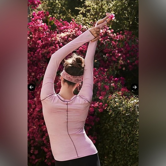 NWT Pink Hatch x Free People Movement Right on Run layer - Picture 4 of 8